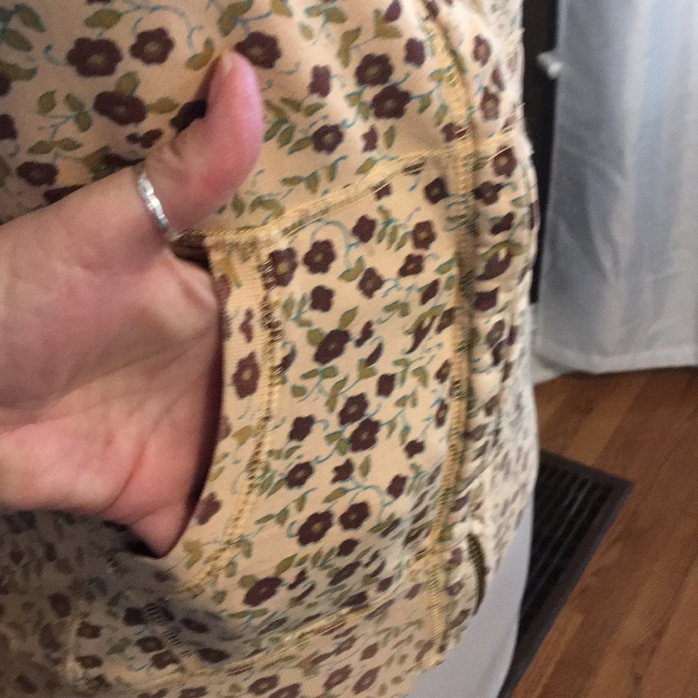 Lucky Brand Floral Sweat Jacket - Sz S - Picture 4 of 7